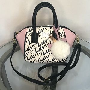 LUV Betsey By Betsey Johnson Satchel Handbag. NWOT